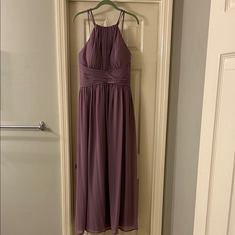 Bill Levkoff lavender Halter full length Dress
Wedding, Bridesmaid, Formal